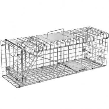 Folding Trap Cage with Closed Door