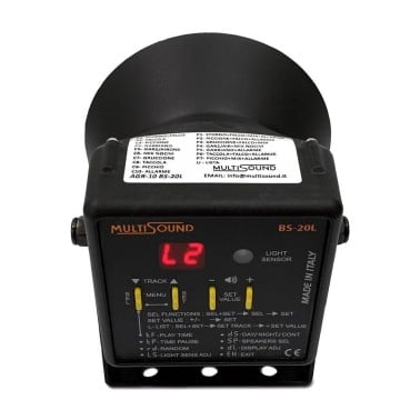 Disuasor Acústico para Aves – MultiSound BS-20L