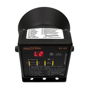 Disuasor Acústico para Aves – MultiSound BS-20L