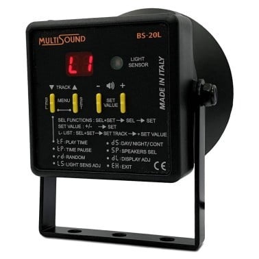 Disuasor Acústico para Aves – MultiSound BS-20L