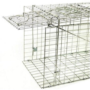 Live trap with 2 doors - Box trap 64cm