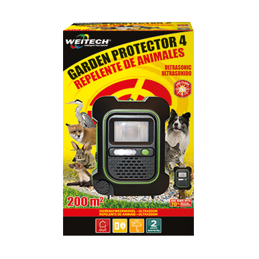 Garden Protector 4 with Flash | Ultrasonic Animal Repeller