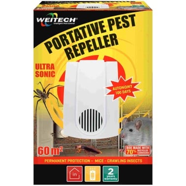 Packaging for WK0240 Battery-Powered Mouse Repeller