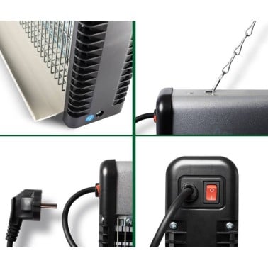 Mata Moscas Eléctrico LED UV 70 m² Gardigo | BirdGard Iberia