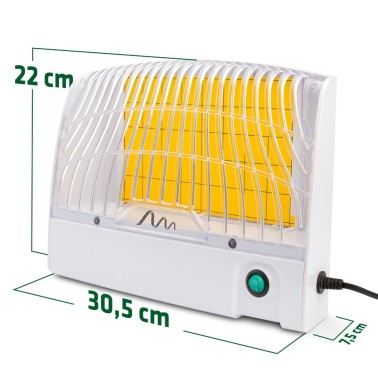 UV Insect Trap with Glue Board 100 m² Gardigo | BirdGard Iberia