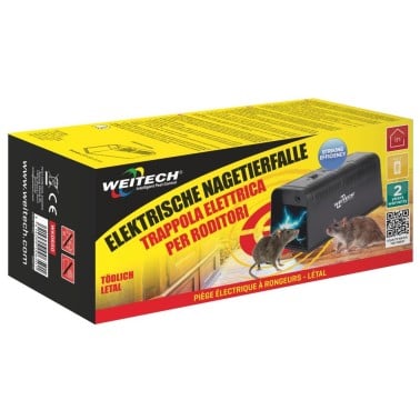Trampa Eléctrica Ratas y Ratones Weitech WK0650