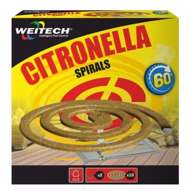 Citronella Mosquito Coils Weitech WK8021 | 60 Hours