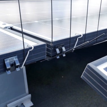 BirdBlocker BB-TopGuard | Solar Panel Bird Deterrent