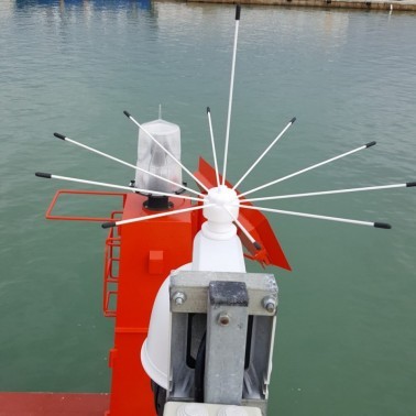 StopGull Keeper Installed in Harbor Side View