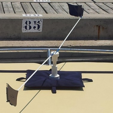 StopGull Air on Sandbag Support Placed on Yacht Seats