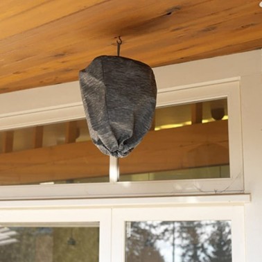 Fake Wasp Nest on Porch