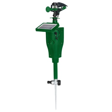 Sprinkler with Motion Sensor and Solar Panel