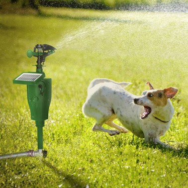 Aspersor con Sensor de Movimiento - Ahuyentador de Animales con Agua