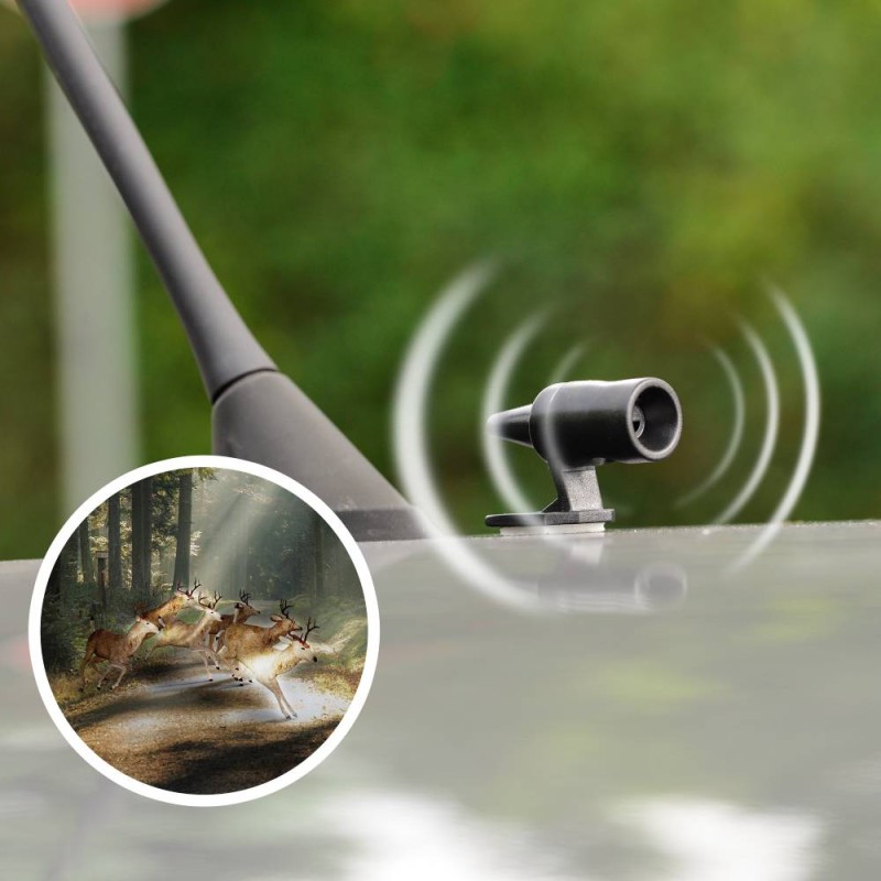 4 Deer Whistles Sonic Wildlife Warning Device Animal Alert Car Safety  Accessoryꕤ