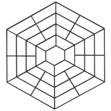 Pieza Hexagonal - Protectores Flotantes para Estanques