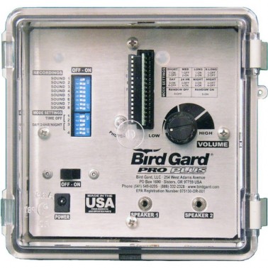Control Unit of the BirdGard Pro Plus