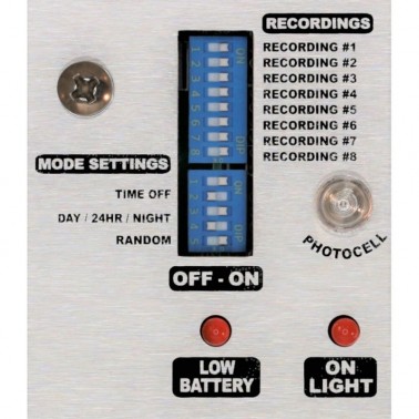 Zoom de la unidad central del Bird Gard Super Pro Amp