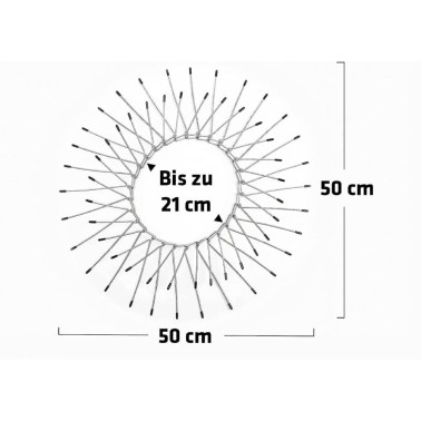 Dimensions of Tree Guard to Stop Cats