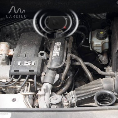 Marten Repeller Installed in Vehicle Engine