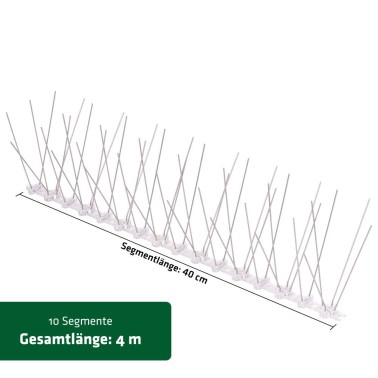 Pics anti-pigeons Gardigo Bird Repellent Spikes Type de fonctions effet  dissuasif 10 pc(s) - Conrad Electronic France