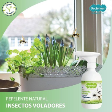 Repelente Natural de Insectos Voladores Sin Muerte