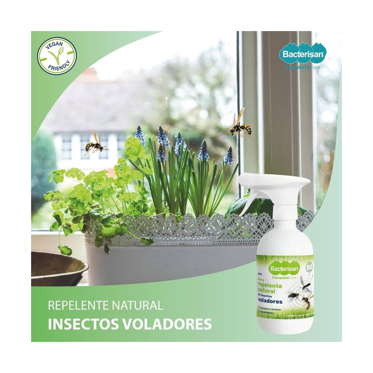 Natural Flying Insect Repellent - Bacterisan - BirdGard Iberia
