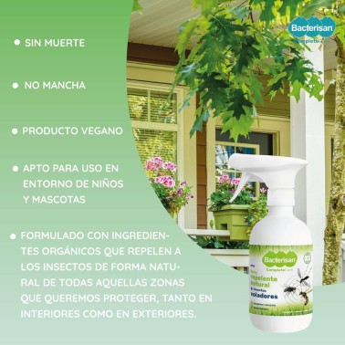 Bacterisan Natural Flying Insect Repellent - Alternative to traditional insecticides