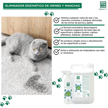 Limpiador Enzimático de Orines Gatos 5 Litros