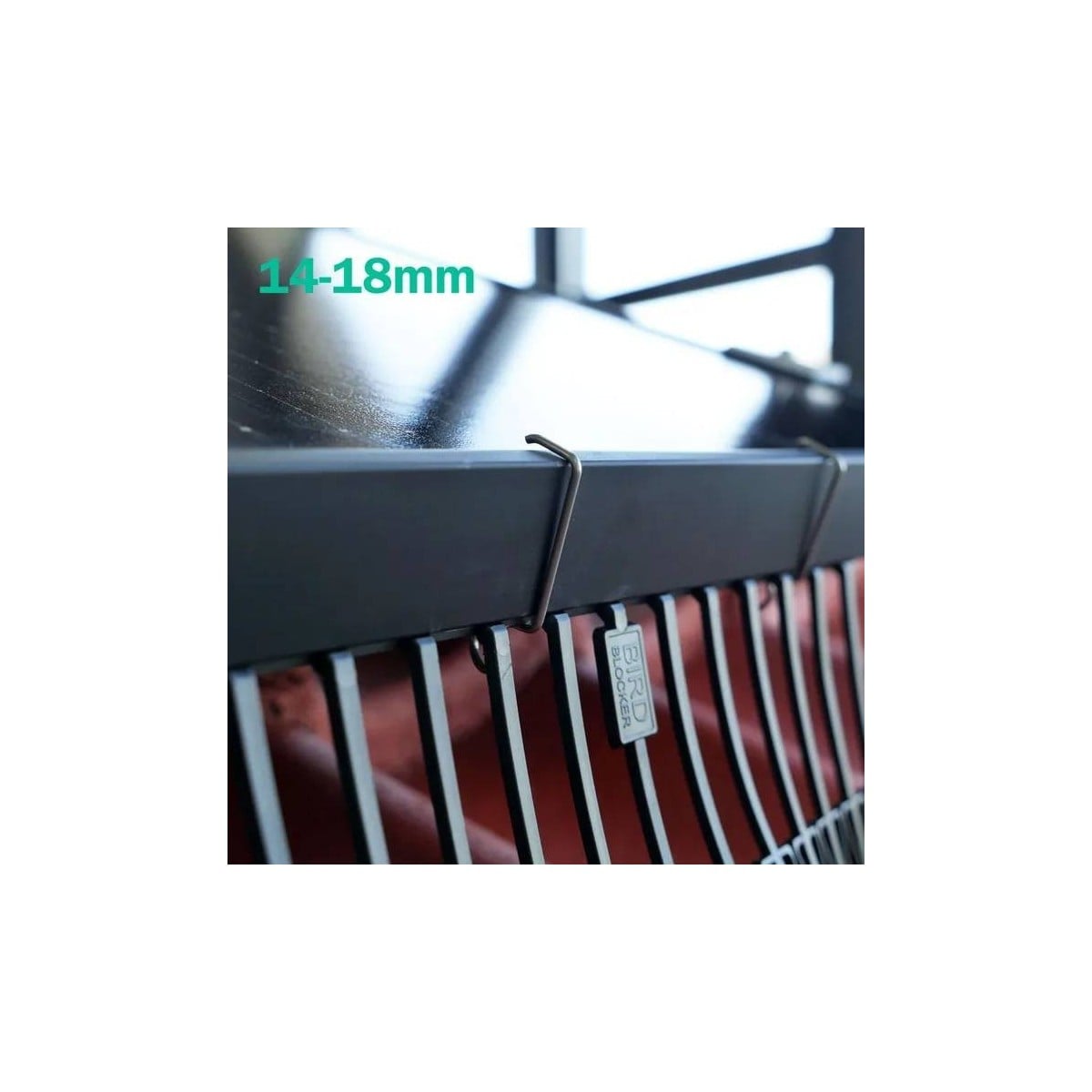 BirdBlocker - Clips - Asegura Compatibilidad Total con Paneles Solares